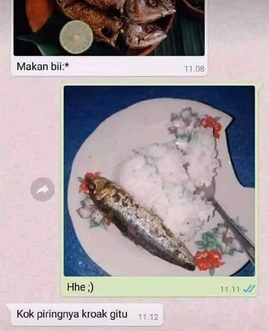 chat waktu kamu disindir pacar makjleb banget © 2021 instagram.com