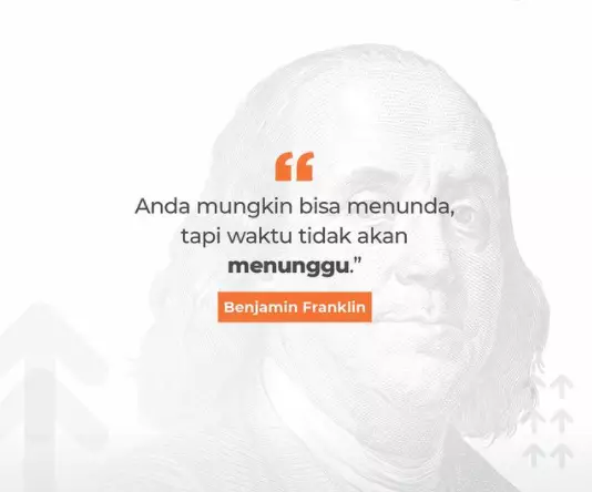 kata motto hidup Benjamin Franklin © 2021 brilio.net
