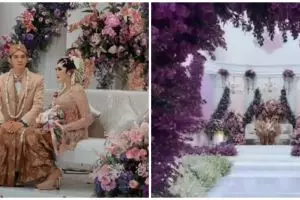 Request manten, dekorasi pernikahan ini gabungkan konsep Jawa-Korea