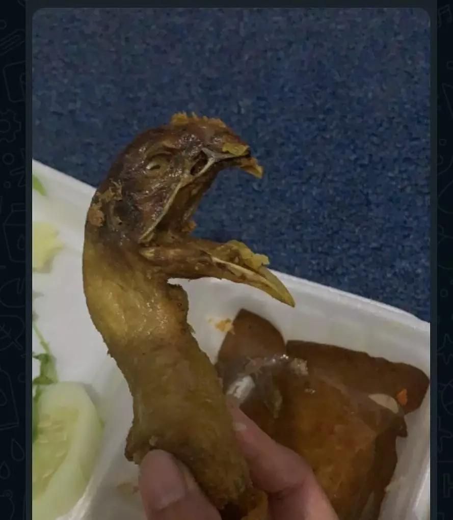 potret lucu orang yang penting makan © 2021 instagram.com