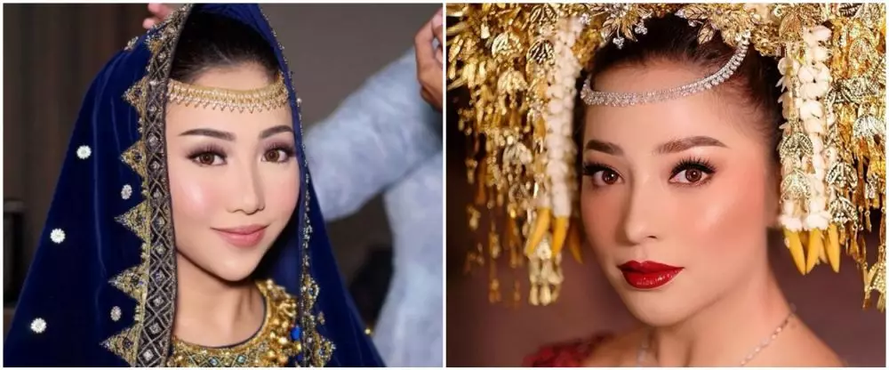 Beda gaya pernikahan Winona dan Nikita Willy © Instagram