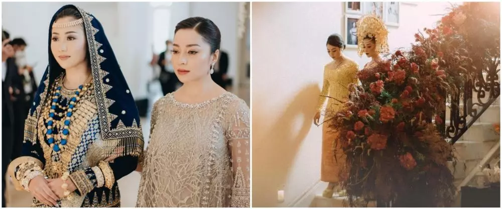 Beda gaya pernikahan Winona dan Nikita Willy © Instagram