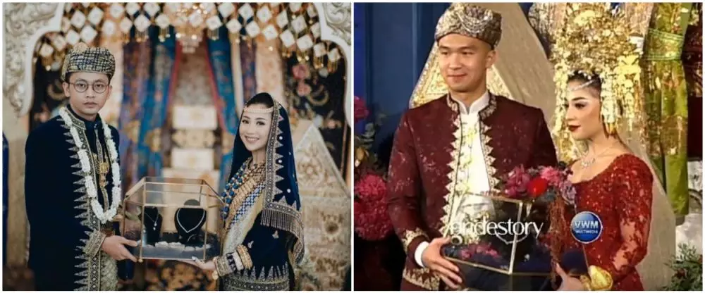 Beda gaya pernikahan Winona dan Nikita Willy © Instagram