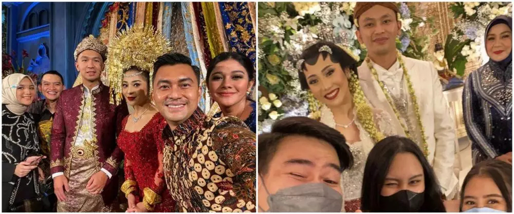 Beda gaya pernikahan Winona dan Nikita Willy © Instagram