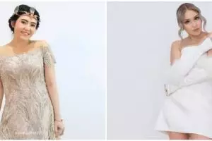 Gaya 7 penyanyi di Anugerah Dangdut Indonesia, Zaskia Gotik bak barbie