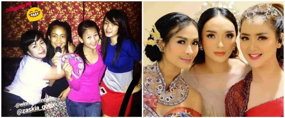 potret dulu dan kini Zaskia Gotik © 2021 brilio.net
