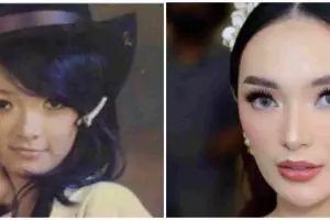 Awali karier dari panggung kampung, 7 potret dulu & kini Zaskia Gotik