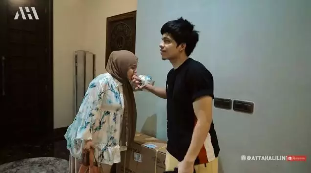 Momen Aurel belanja peralatan bayi © 2021 brilio.net