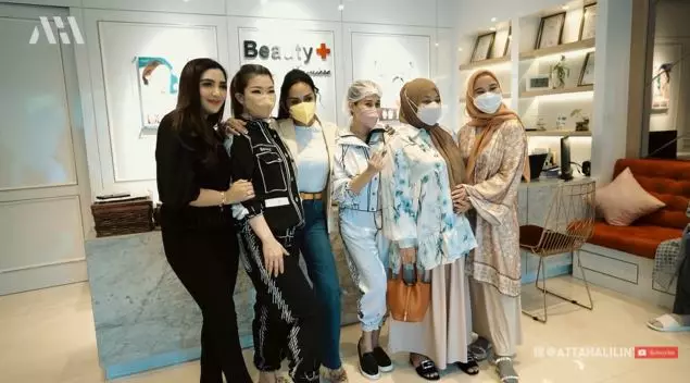 Momen Aurel belanja peralatan bayi © 2021 brilio.net