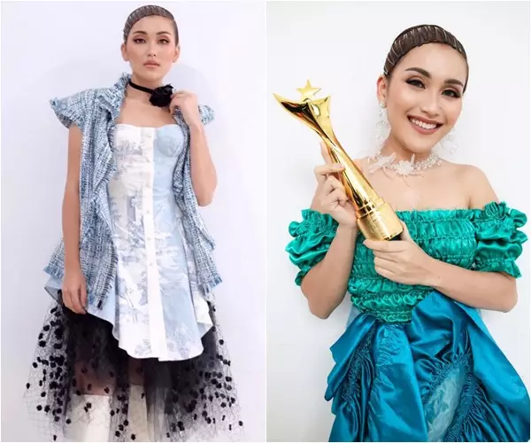 Gaya Ayu Ting Ting di berbagai acara penghargaan © berbagai sumber Gaya Ayu Ting Ting di berbagai acara penghargaan © berbagai sumber