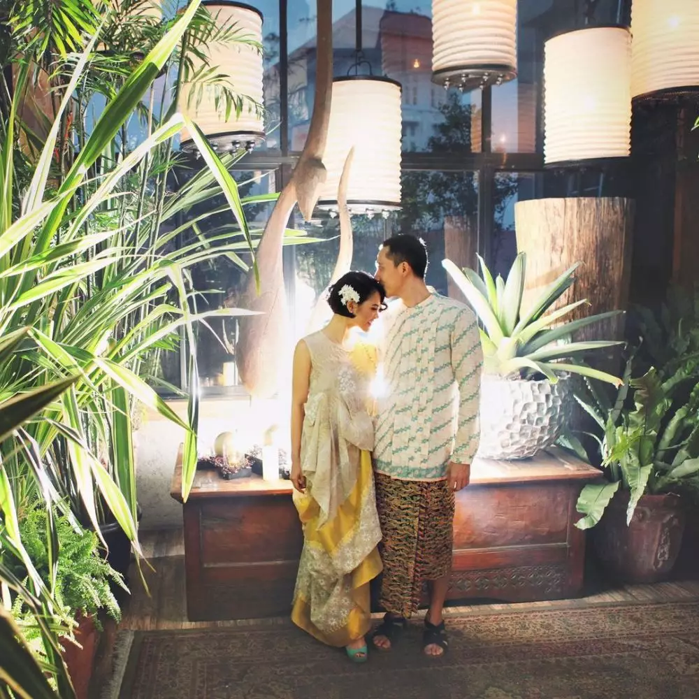 unggah potret lawas andien kenang perasaan dilamar suami © instagram