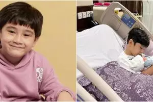 Momen Rafathar gendong adik bayinya ini so sweet