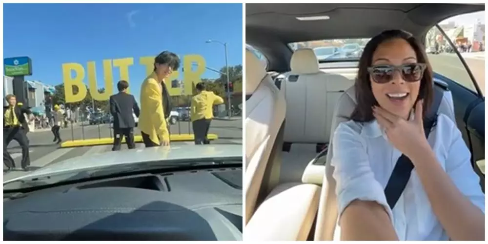 ARMY ingin beli mobil yang disentuh BTS © Instagram