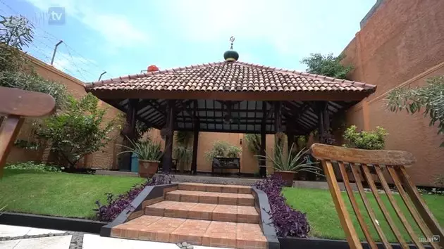 Pendopo rumah seleb © Istimewa
