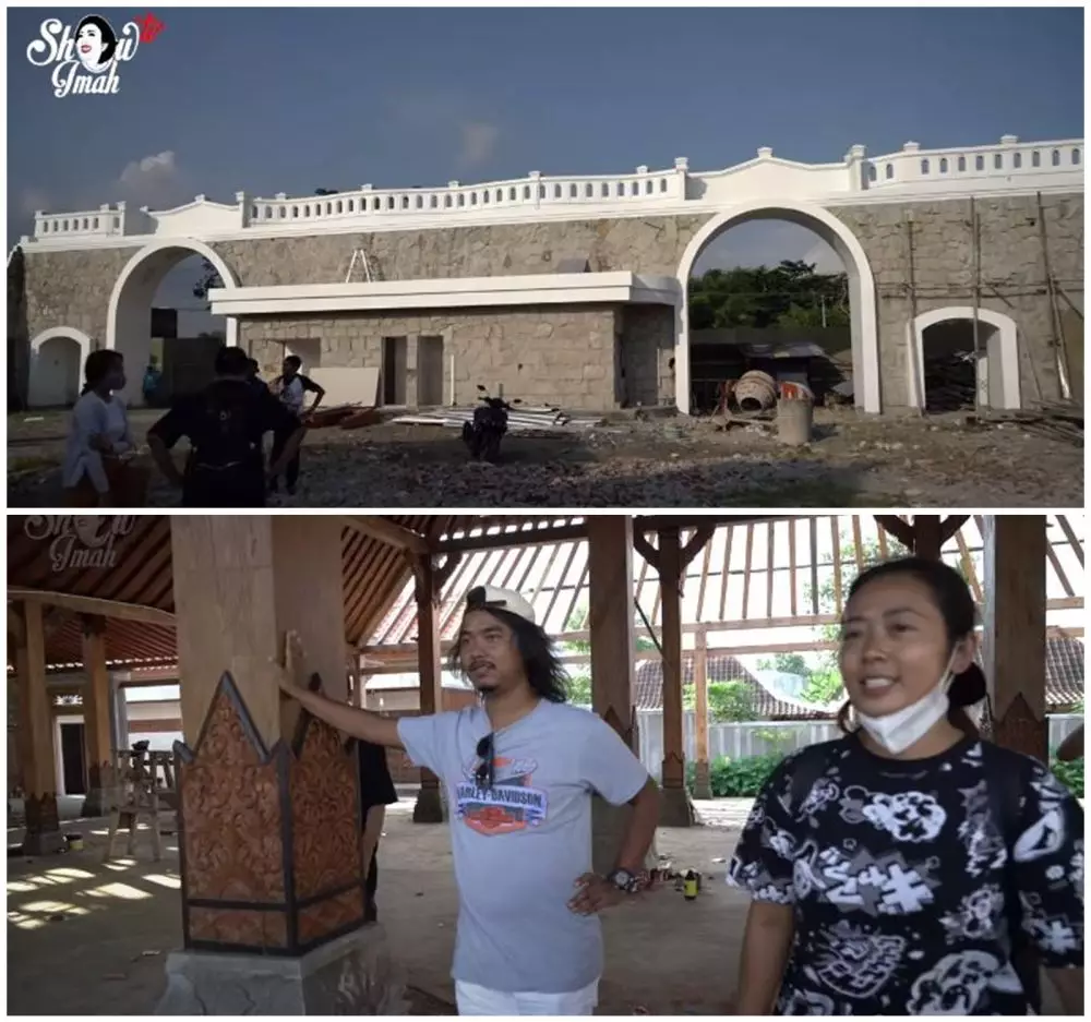 Pendopo rumah seleb © Istimewa