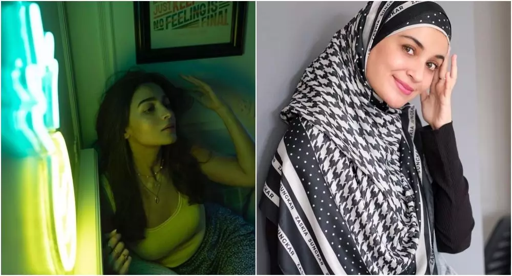 beda gaya Alia Bhatt dan Shireen Sungkar Berbagai sumber  beda gaya Alia Bhatt dan Shireen Sungkar Berbagai sumber