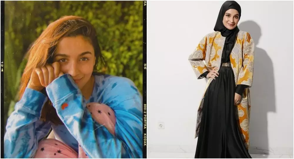 beda gaya Alia Bhatt dan Shireen Sungkar Berbagai sumber  beda gaya Alia Bhatt dan Shireen Sungkar Berbagai sumber