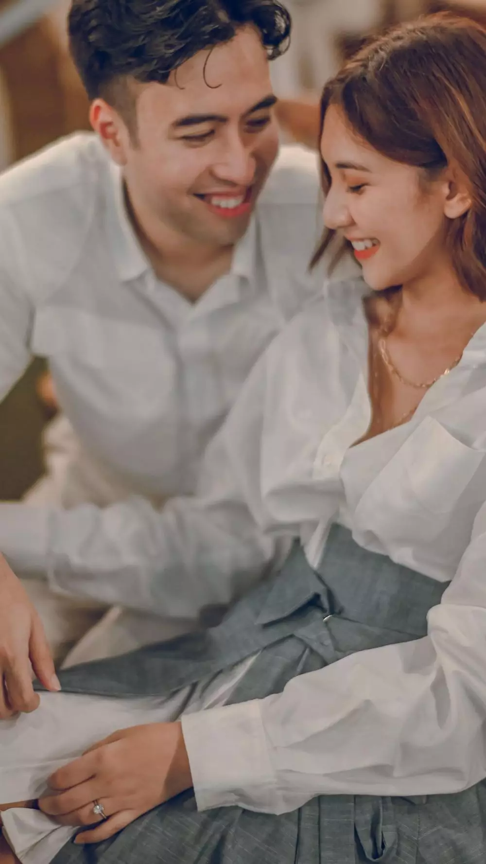 momen vidi aldiano melamar sheila dara © YouTube