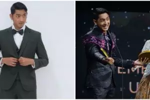 7 Penampilan Arya Saloka di IMA Awards 2021, gagah dengan jas hitam
