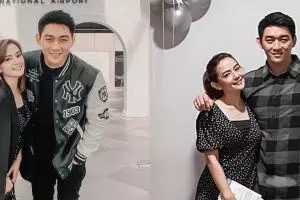 6 Momen Citra Monica temani Ifan ziarah ke makam mendiang istri