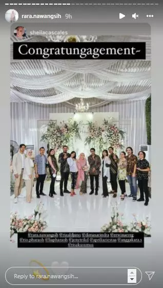 Rara Nawangsih lamaran © 2021 brilio.net