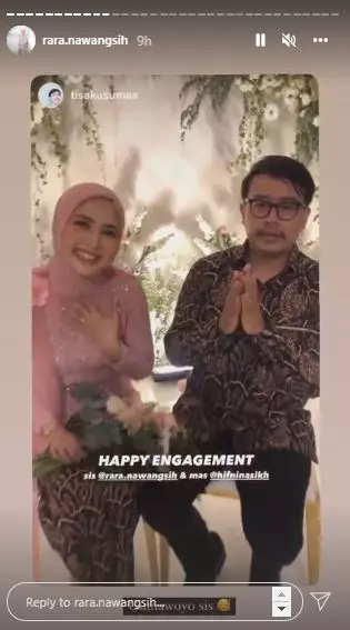 Rara Nawangsih lamaran © 2021 brilio.net