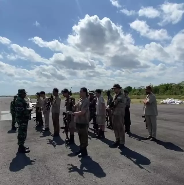 Momen menarik di belakang layar film Kadet 1947 Instagram