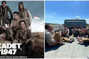 7 Momen menarik di balik layar film Kadet 1947, dilatih paskhas AURI