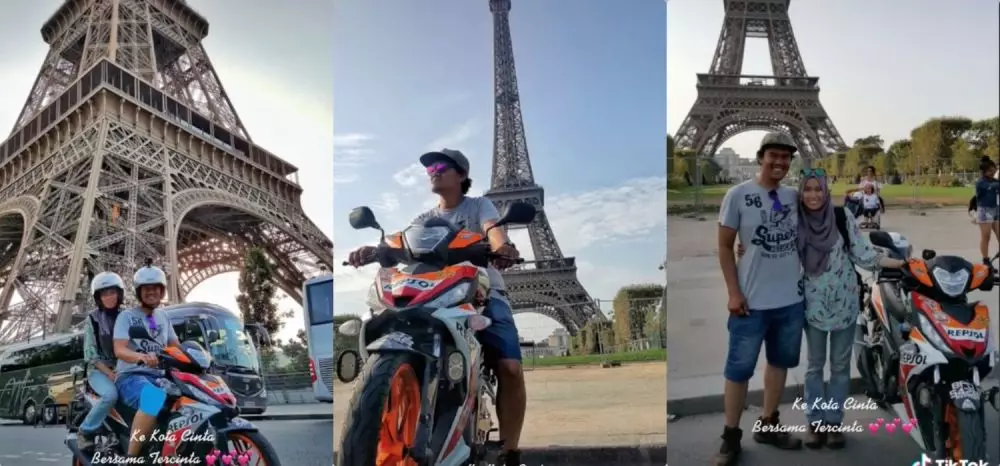 motoran ke paris © 2021 TikTok