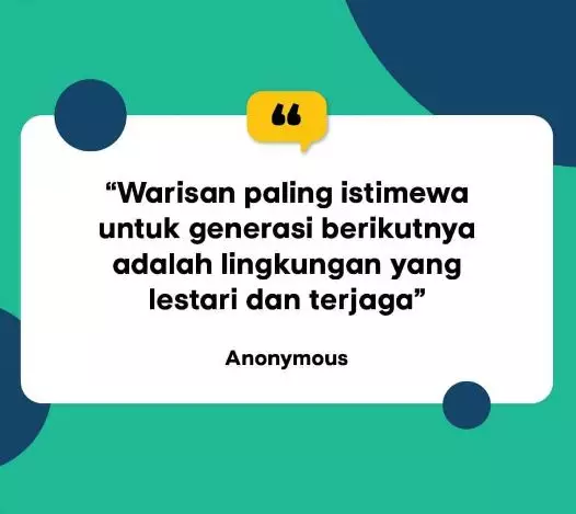 Motto hidup tentang kebersihan © berbagai sumber