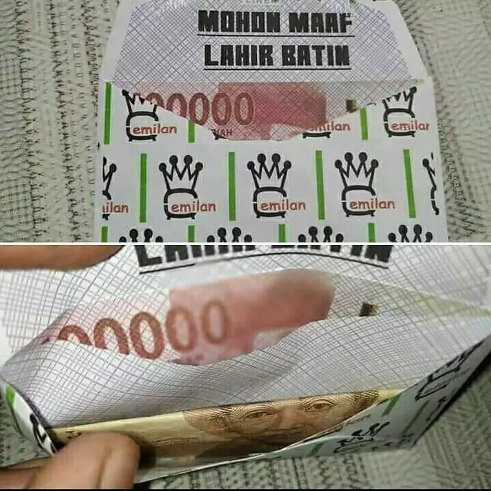 penampakan isi bungkusan malah ngagetin © 2021 instagram.com