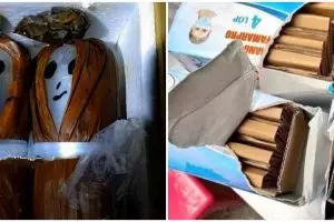 11 Potret lucu isi bungkusan ini penampakannya ngagetin