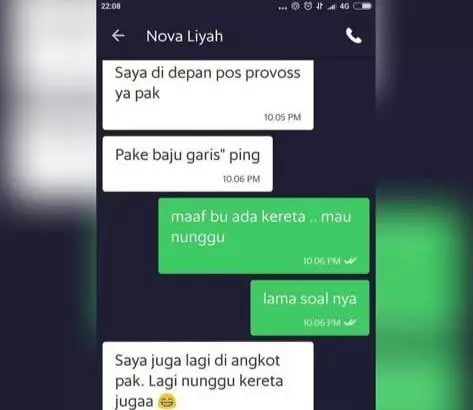 chat kalau driver ojek online ngeles © 2021 instagram.com chat kalau driver ojek online ngeles © 2021 instagram.com