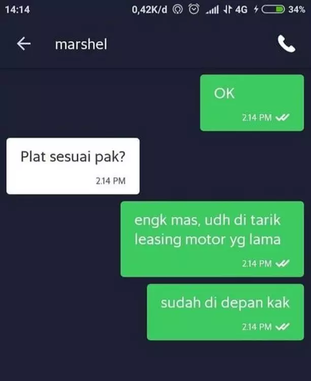 chat kalau driver ojek online ngeles © 2021 instagram.com chat kalau driver ojek online ngeles © 2021 instagram.com