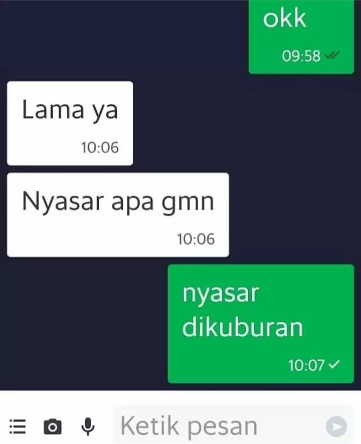 chat kalau driver ojek online ngeles © 2021 instagram.com chat kalau driver ojek online ngeles © 2021 instagram.com