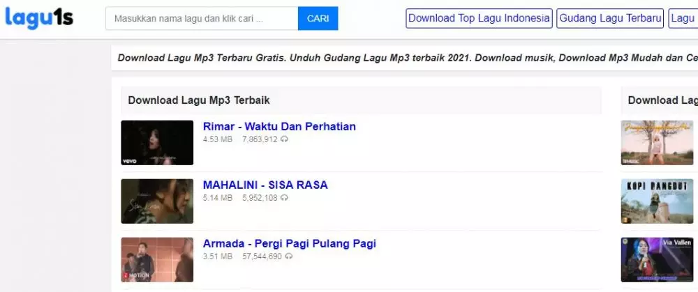 13 Situs untuk download MP3 © 2021 brilio.net 13 Situs untuk download MP3 © 2021 brilio.net