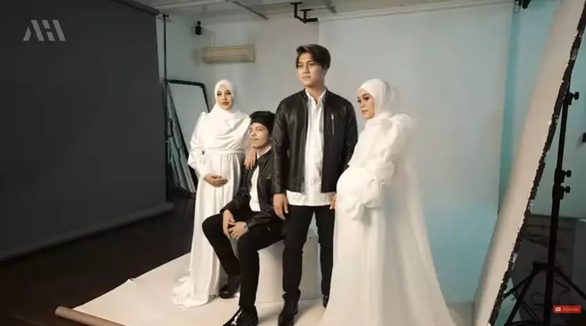 Aurel-Atta & Lesty-Billar maternity shoot bareng © YouTube