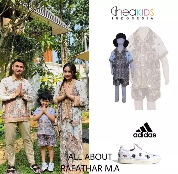 fashion item Rafathar ini ternyata mewah Berbagai sumber 