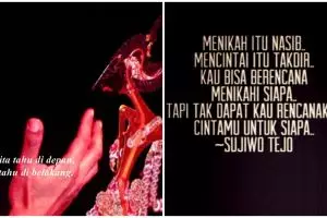 105 Motto hidup Sujiwo Tejo, puitis dan romantis