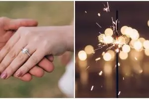 Akibat kembang api, pernikahan ini berakhir apes bagi pengantin wanita