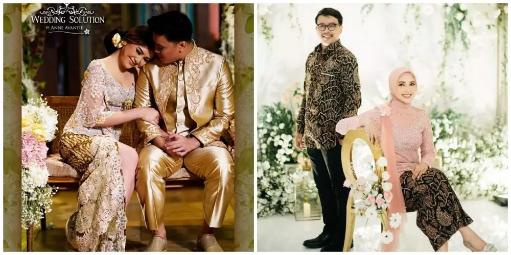 Beda gaya Amanda dan Rara saat berkebaya © Instagram Beda gaya Amanda dan Rara saat berkebaya © Instagram