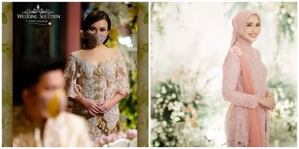 Beda gaya Amanda dan Rara saat berkebaya © Instagram Beda gaya Amanda dan Rara saat berkebaya © Instagram