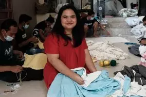 Menyulap limbah kain menjadi aneka perlengkapan tidur yang nyaman