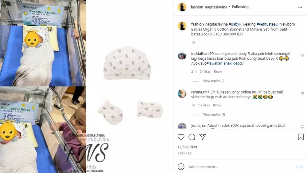 harga perlengkapan bayi Rayyanza © 2021 brilio.net harga perlengkapan bayi Rayyanza © 2021 brilio.net