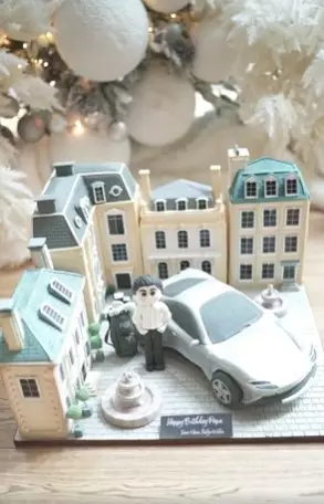 Momen perayaan ulang tahun suami Sandra Dewi © 2021 Instagram