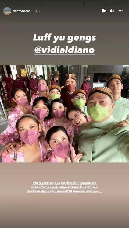 acara lamaran vidi aldiano © 2021 Instagram acara lamaran vidi aldiano © 2021 Instagram
