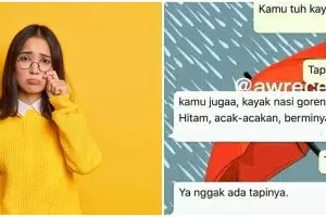 11 Chat lucu niatnya romantis ini endingnya jadi nyesek abis