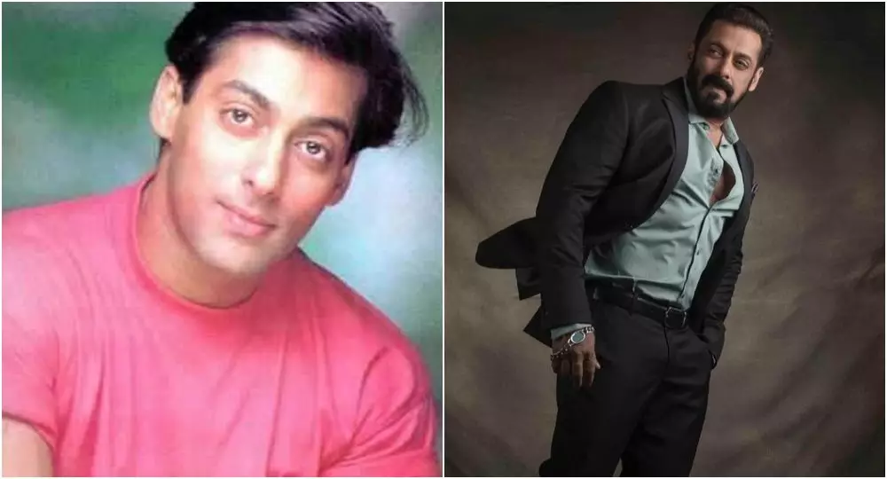 Potret beda penampilan Salman Khan dulu dan kini Berbagai sumber  Potret beda penampilan Salman Khan dulu dan kini Berbagai sumber