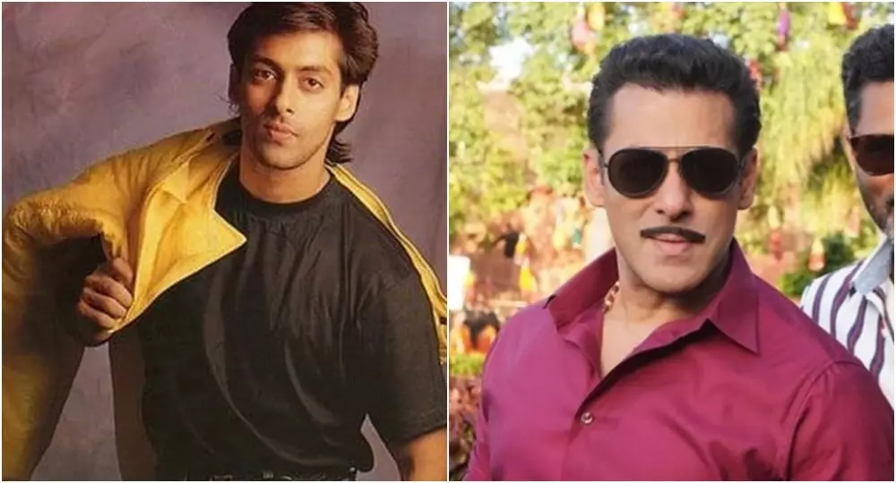 Potret beda penampilan Salman Khan dulu dan kini Berbagai sumber  Potret beda penampilan Salman Khan dulu dan kini Berbagai sumber