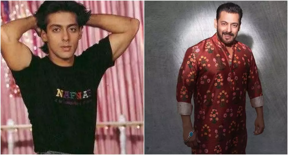 Potret beda penampilan Salman Khan dulu dan kini Berbagai sumber  Potret beda penampilan Salman Khan dulu dan kini Berbagai sumber